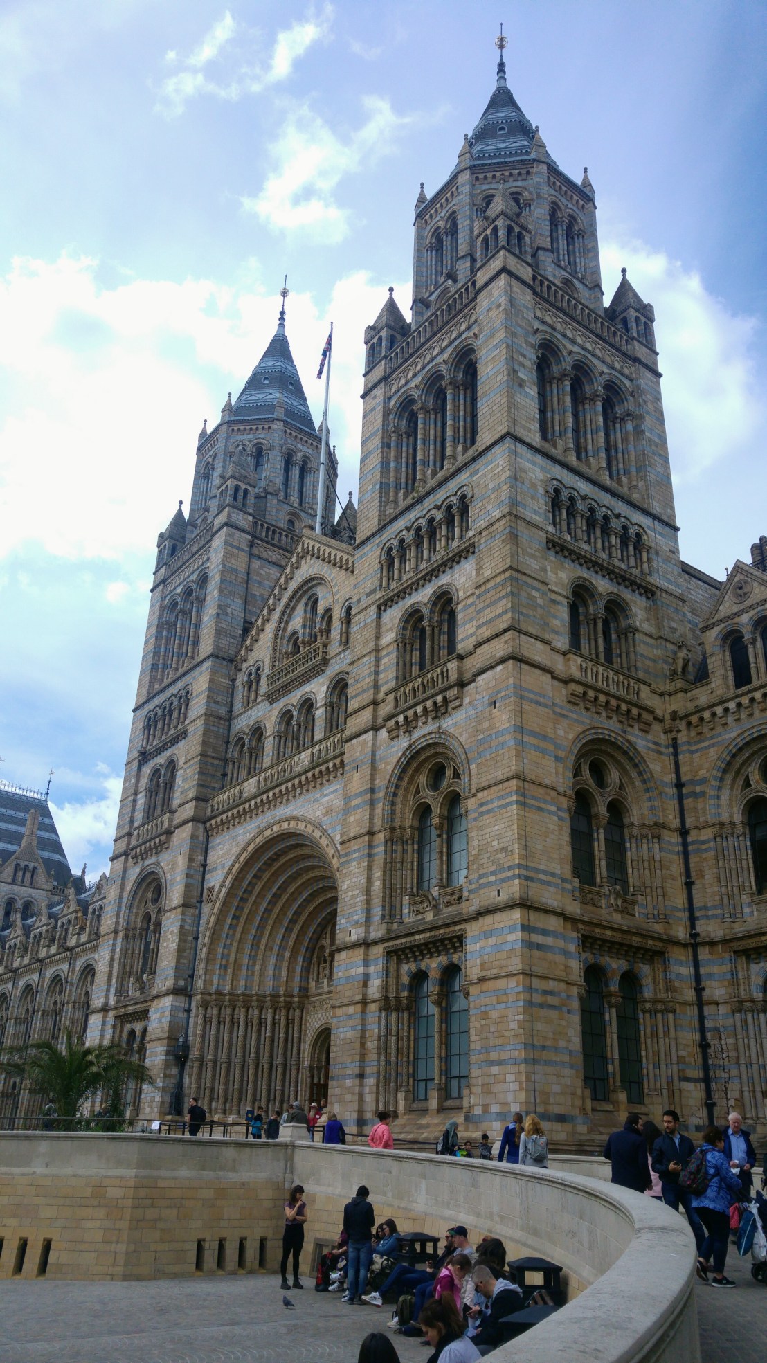 Natural history museum in London - outside