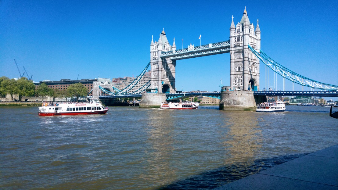 Tower bridge in London