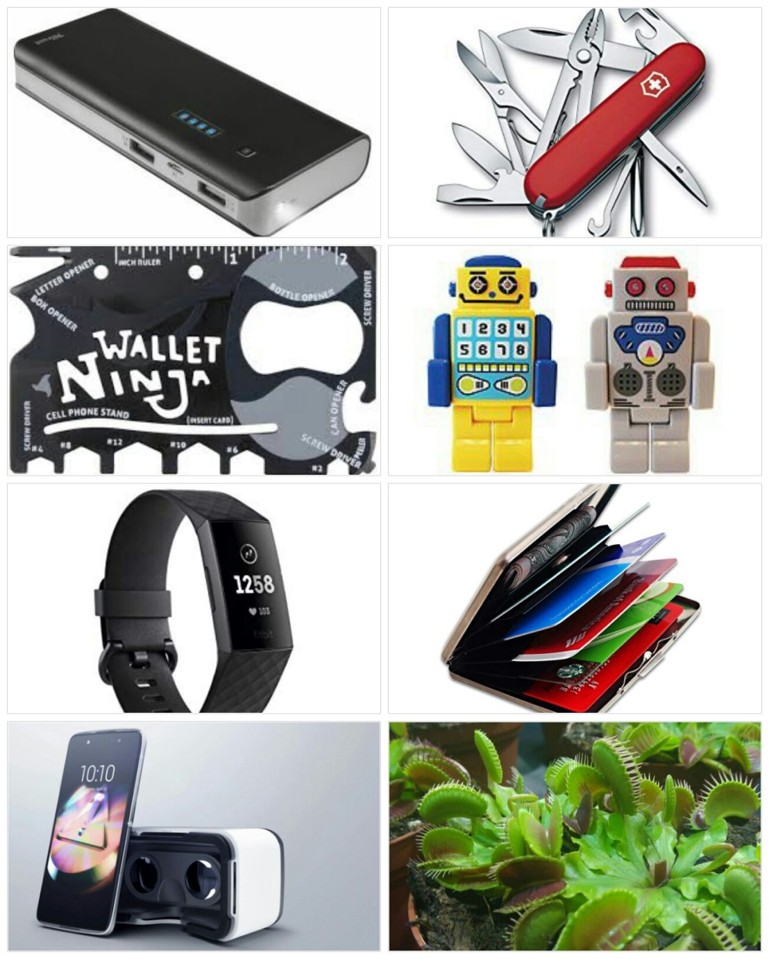 A collage of Christmas gift ideas for him - part 2