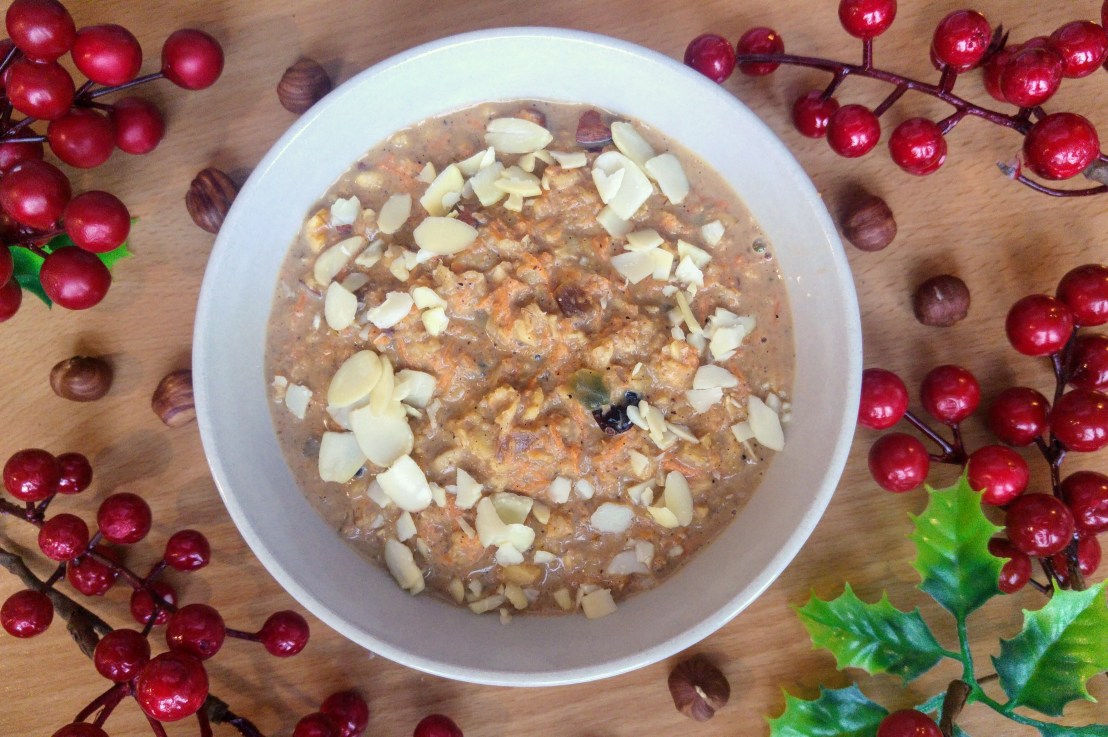 Festive Gingerbread Porridge