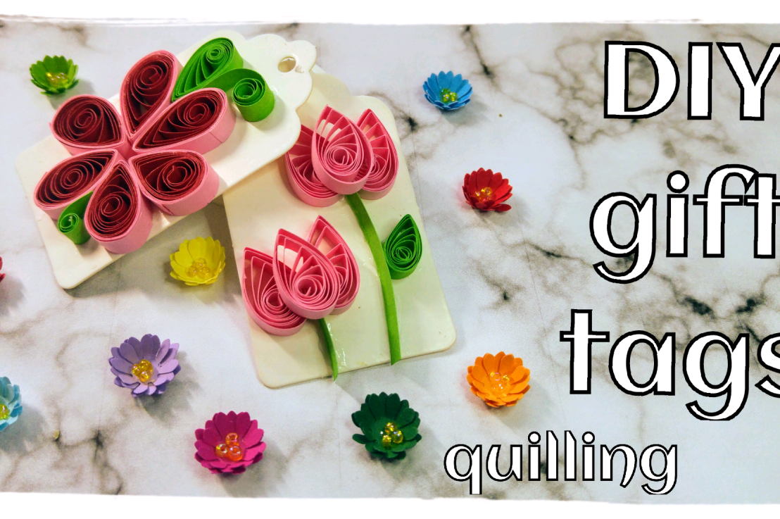 DIY Quilling Gift Tags