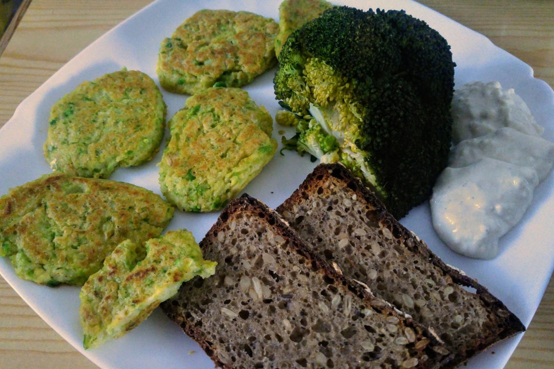 Green Peas, Chickpeas And Millet Groats&nbsp;Patties