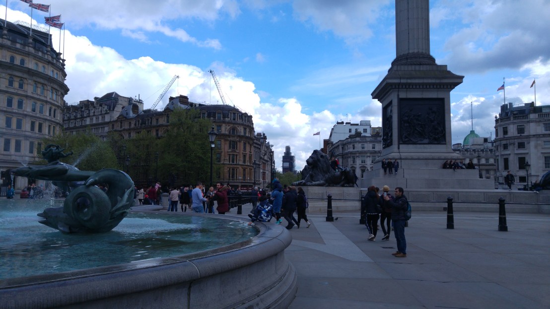 London trip - Trafalgar Square