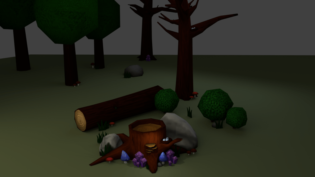 Blender-forest-scene-2