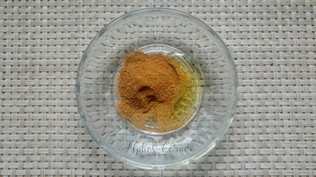 DIY lip scrubs - cinnamon - ingredients