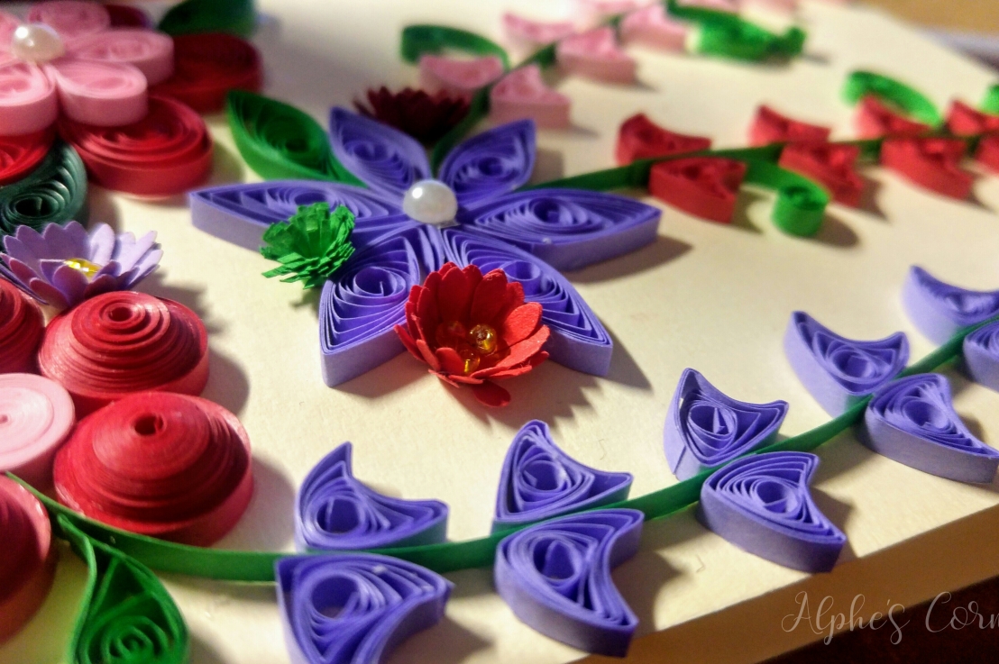 Quilling Card – Grandmother’s Day