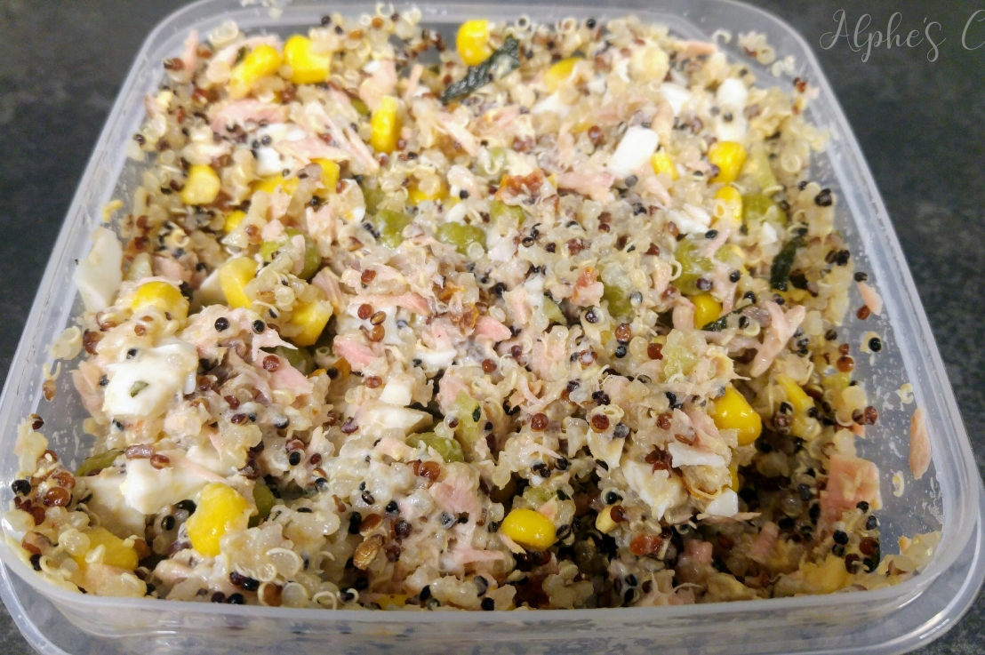 Quinoa And Tuna Salad – Healthy Lunchbox – Office Food
