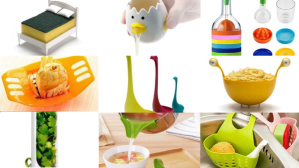 Useful kitchen tools - collage