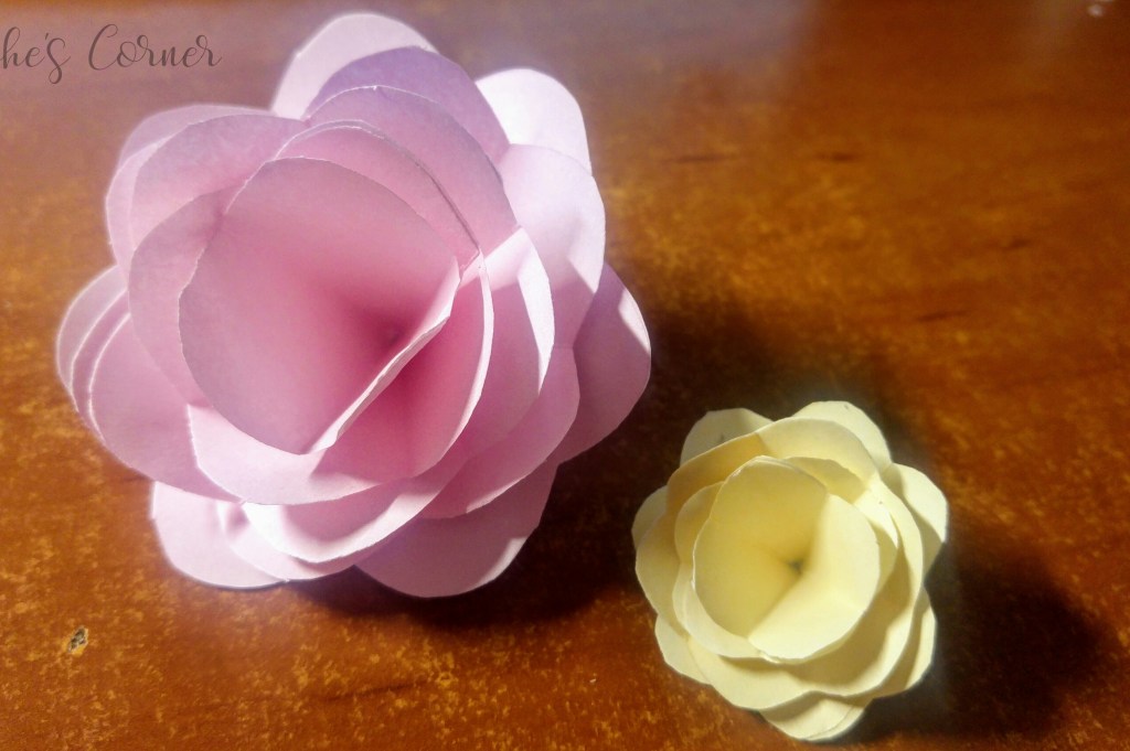 Small Paper Roses 2d Simple Paper Roses – Alphe's Corner