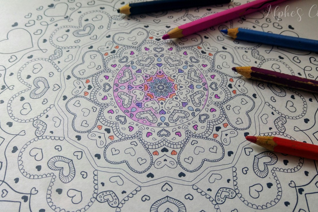Heart Mandala Colouring Page – Launching&nbsp;Downloadables!