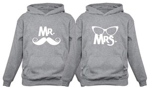 Valentine gift ideas - mr and mrs jumpers