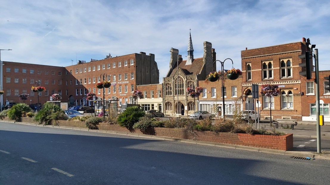 An old church in the town