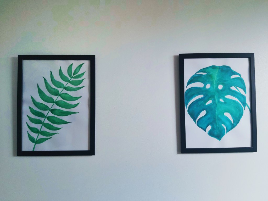 DIY Botanical Watercolour Paintings