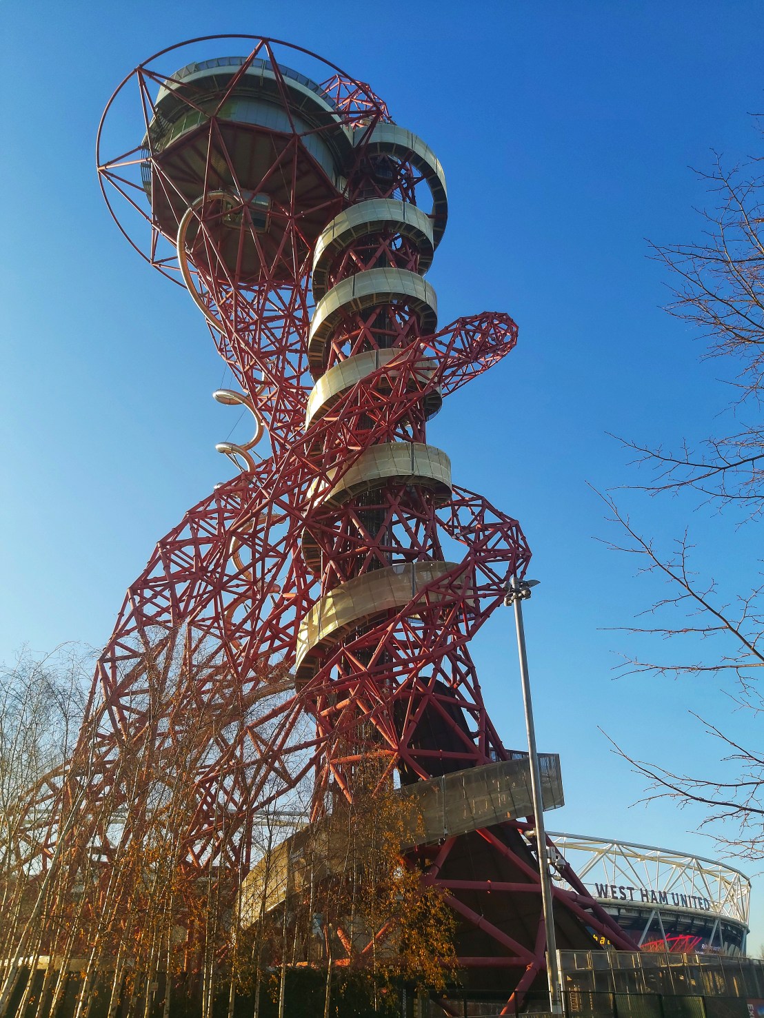 London Parks - Queen Elizabeth Olympic Park - ArcelorMittal Orbit