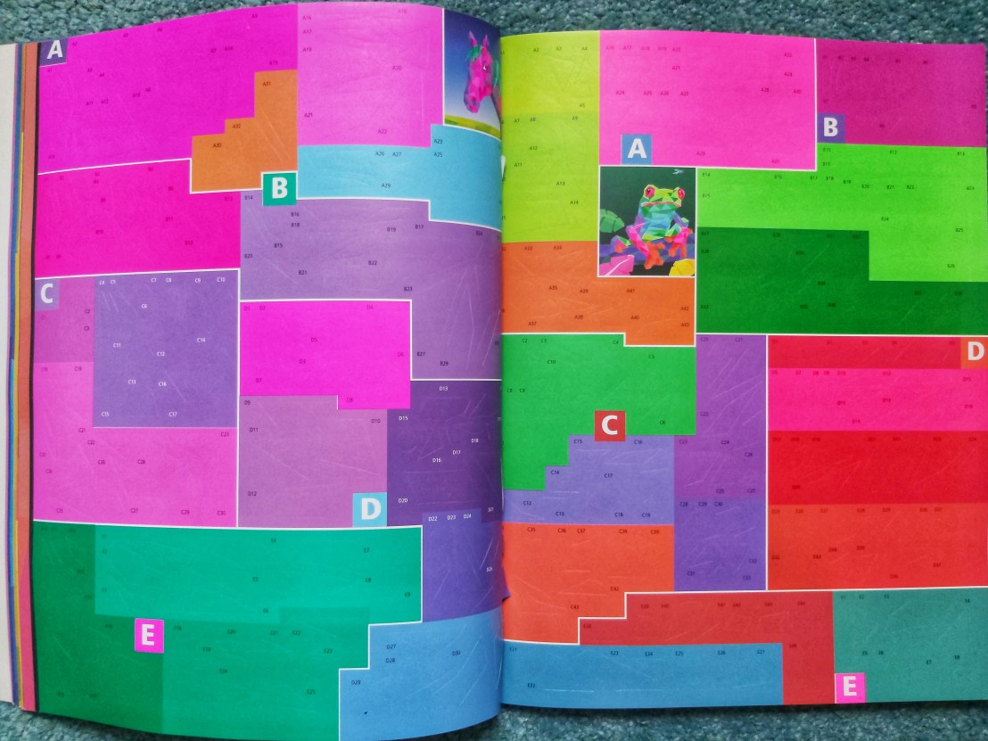 Sticker Mosaics Stress Relief Book