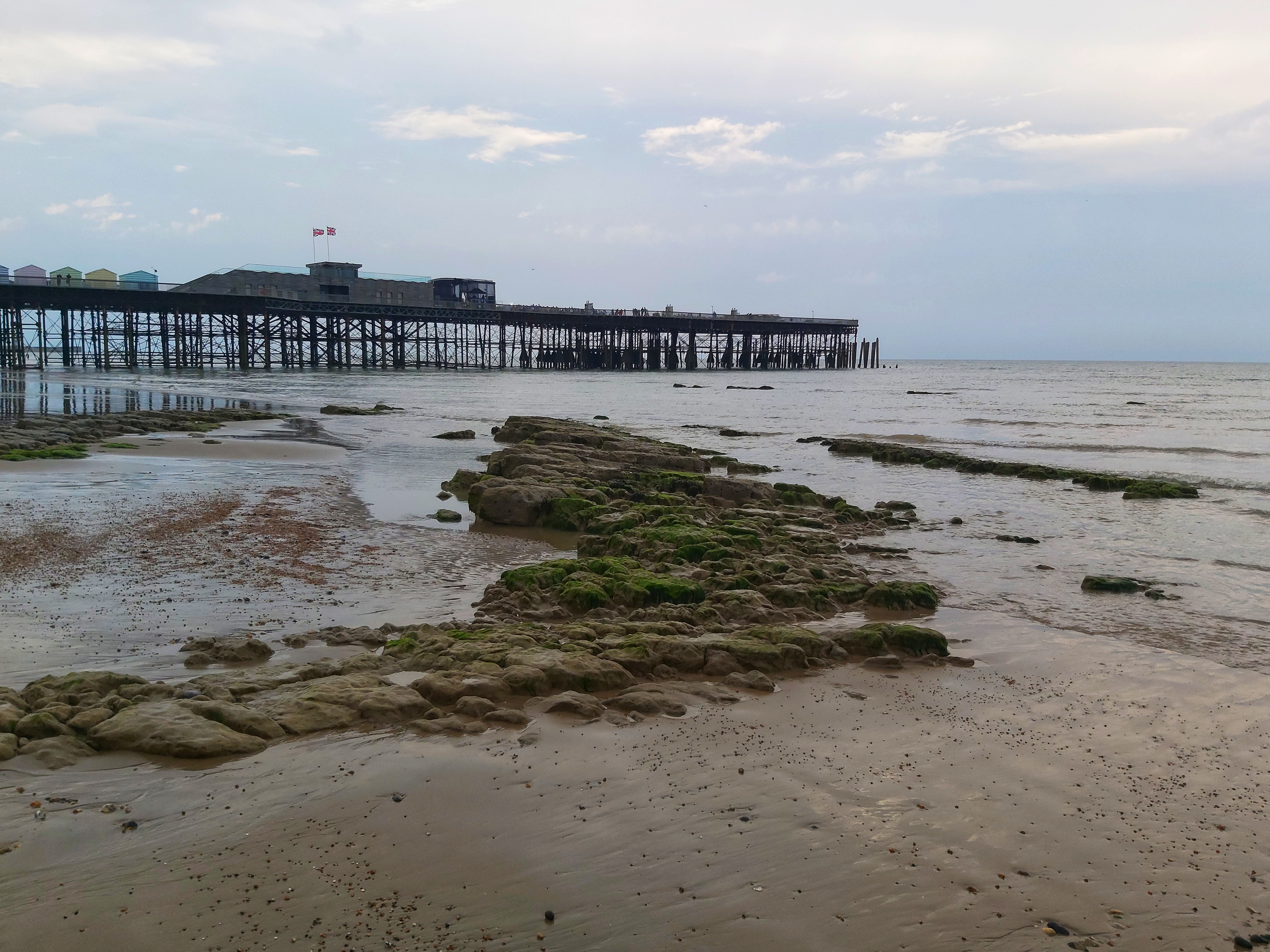 Hastings Pier Low Tide