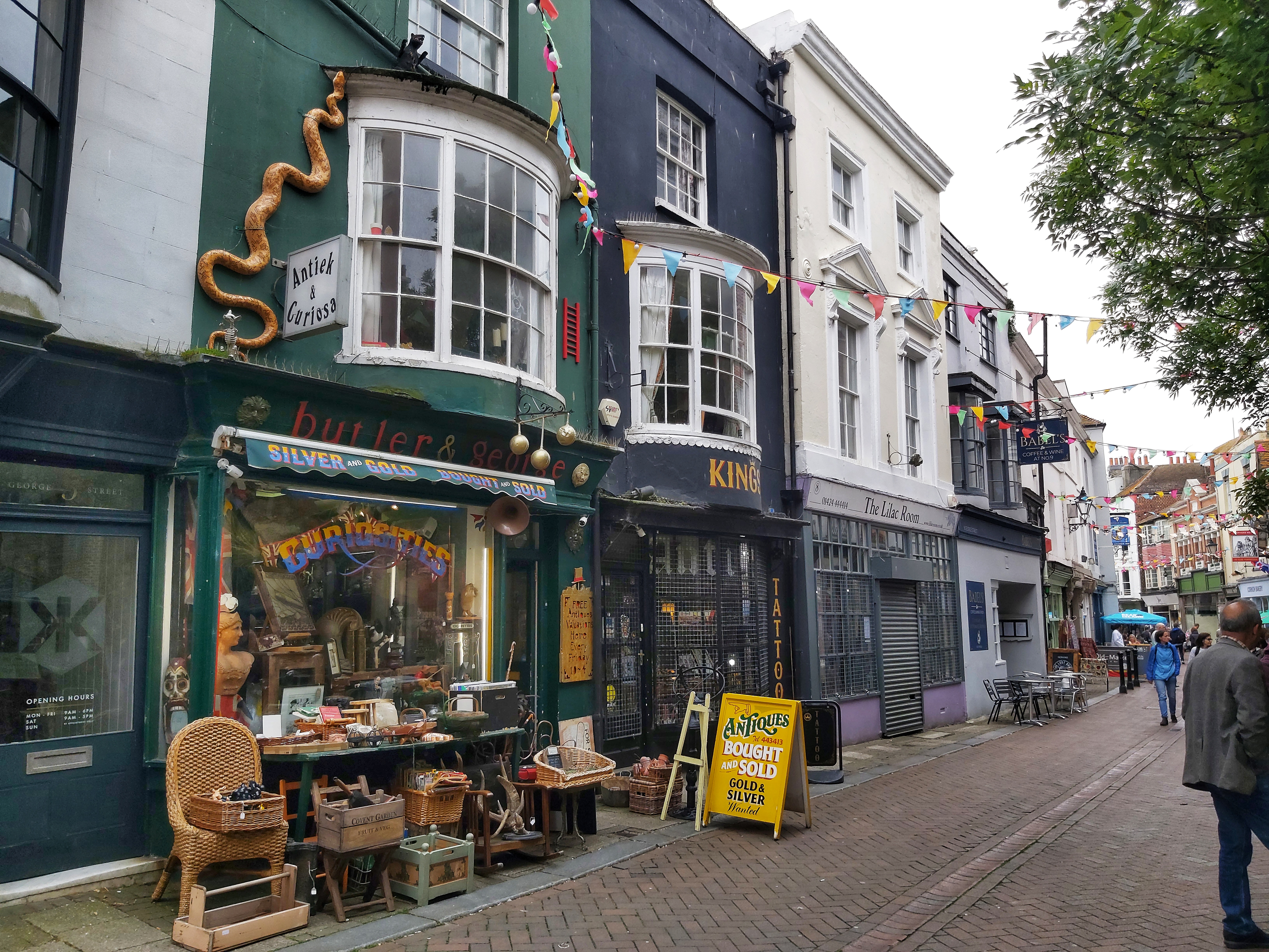 Hastings Old Town Shops
