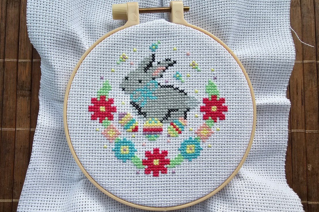 DIY Easter Bunny Cross&nbsp;Stitch