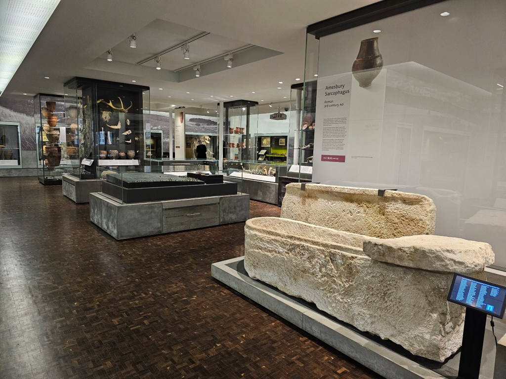 The exhibition in Salisbury Museum.