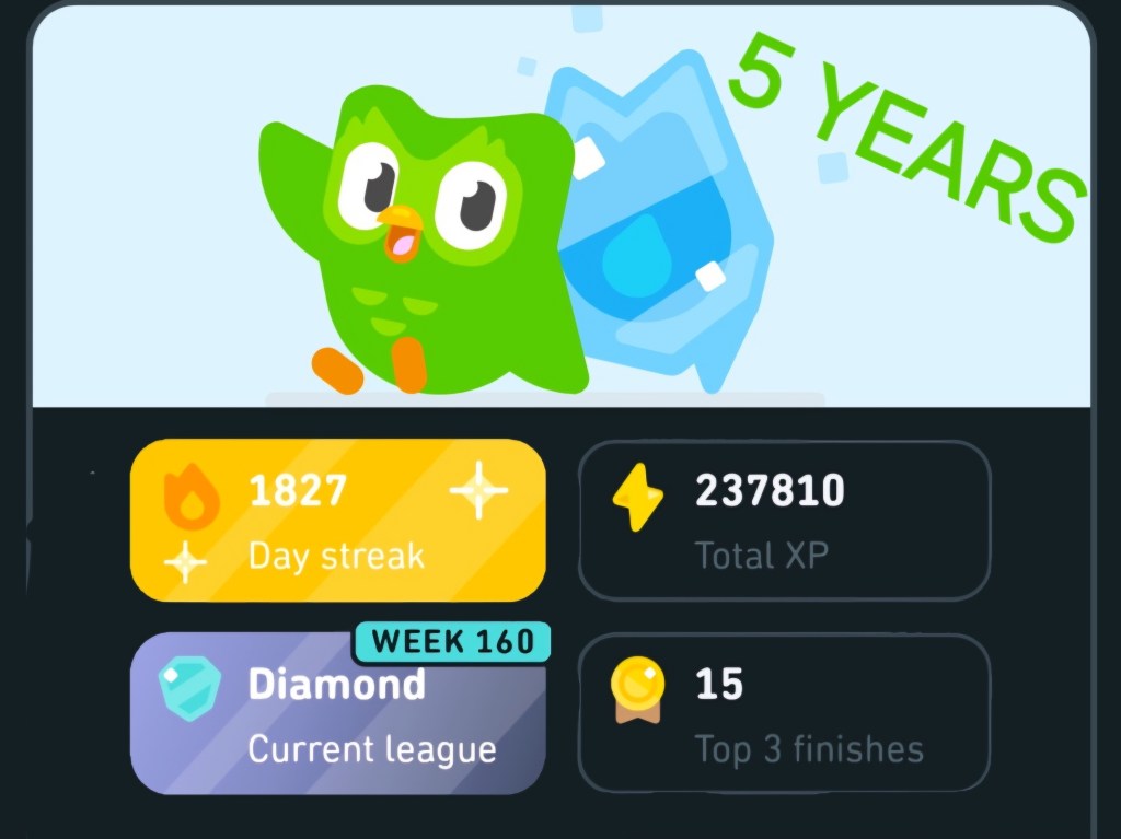 I Used Duolingo Every Day For 5 Years