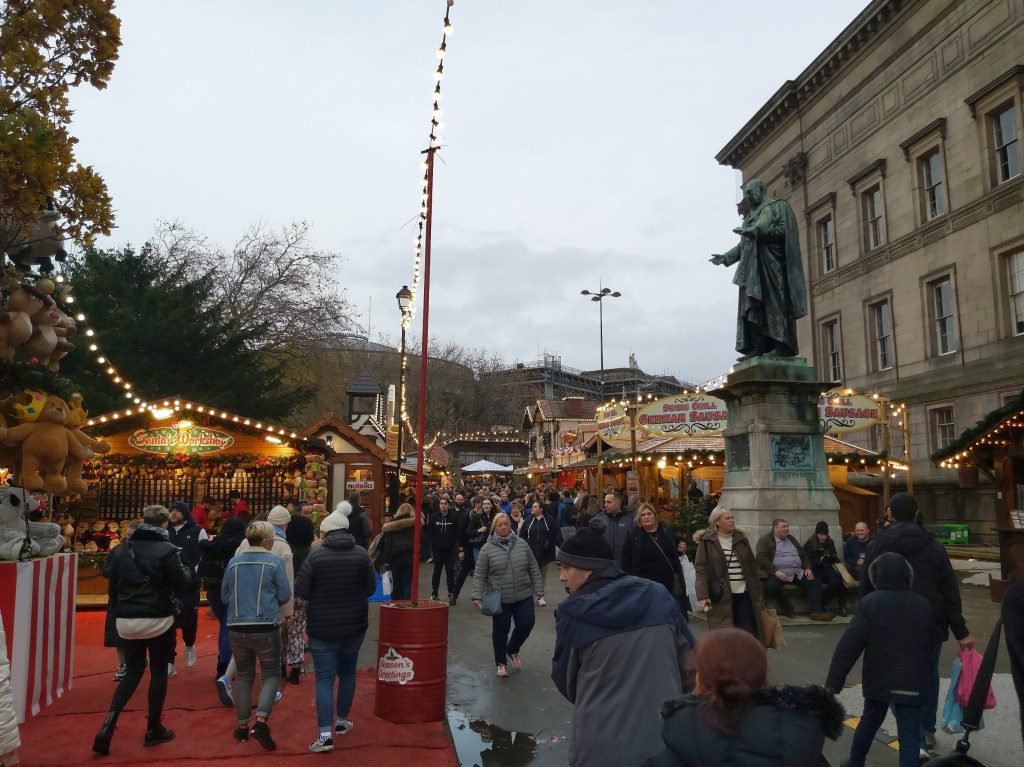 Liverpool Christmas Market.
