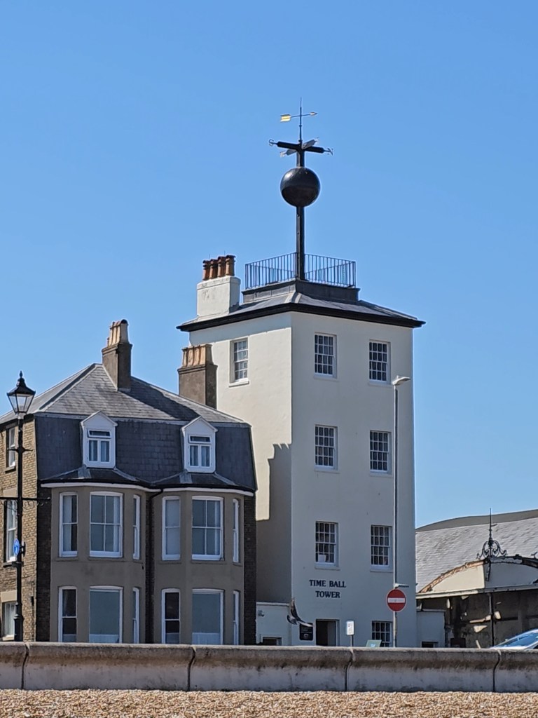 Time ball tower museum in Deal, Kent, England.