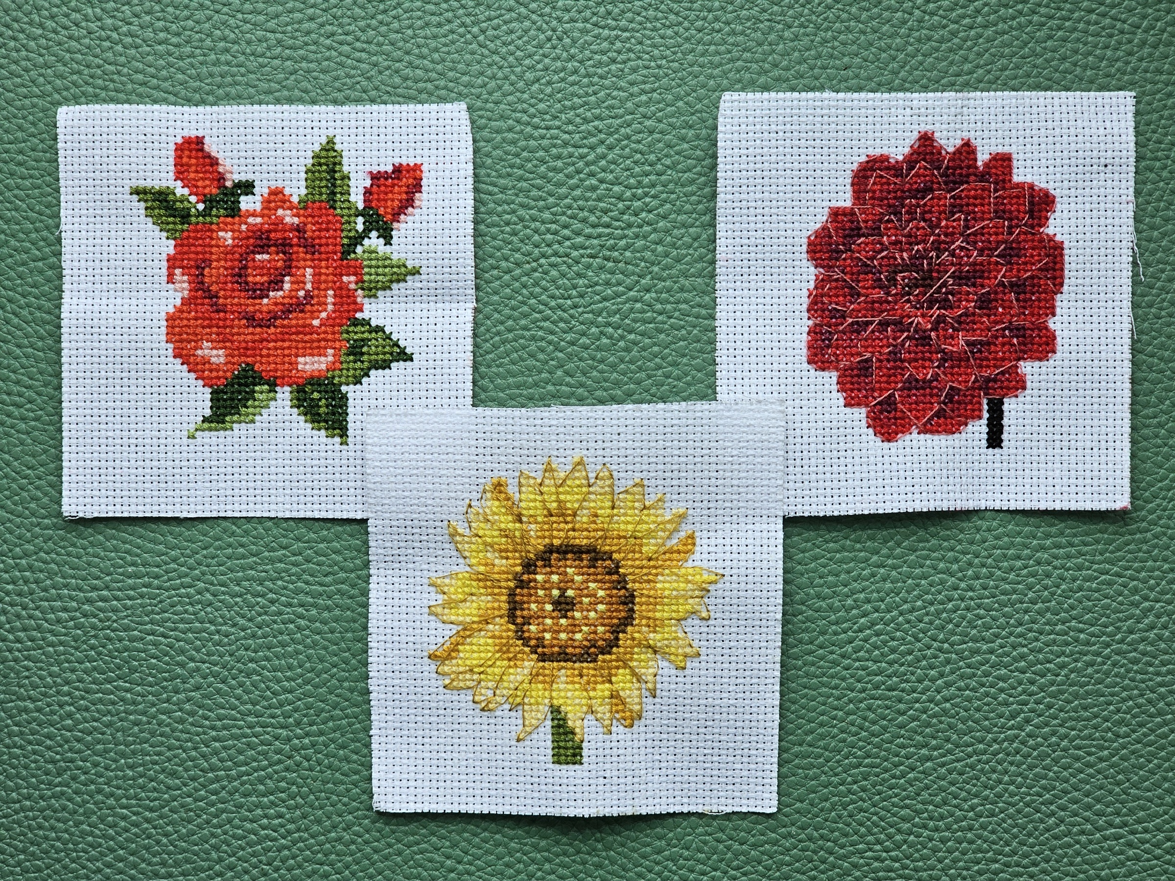 Mini Botanical Cross Stitch Designs – RHS – July, August