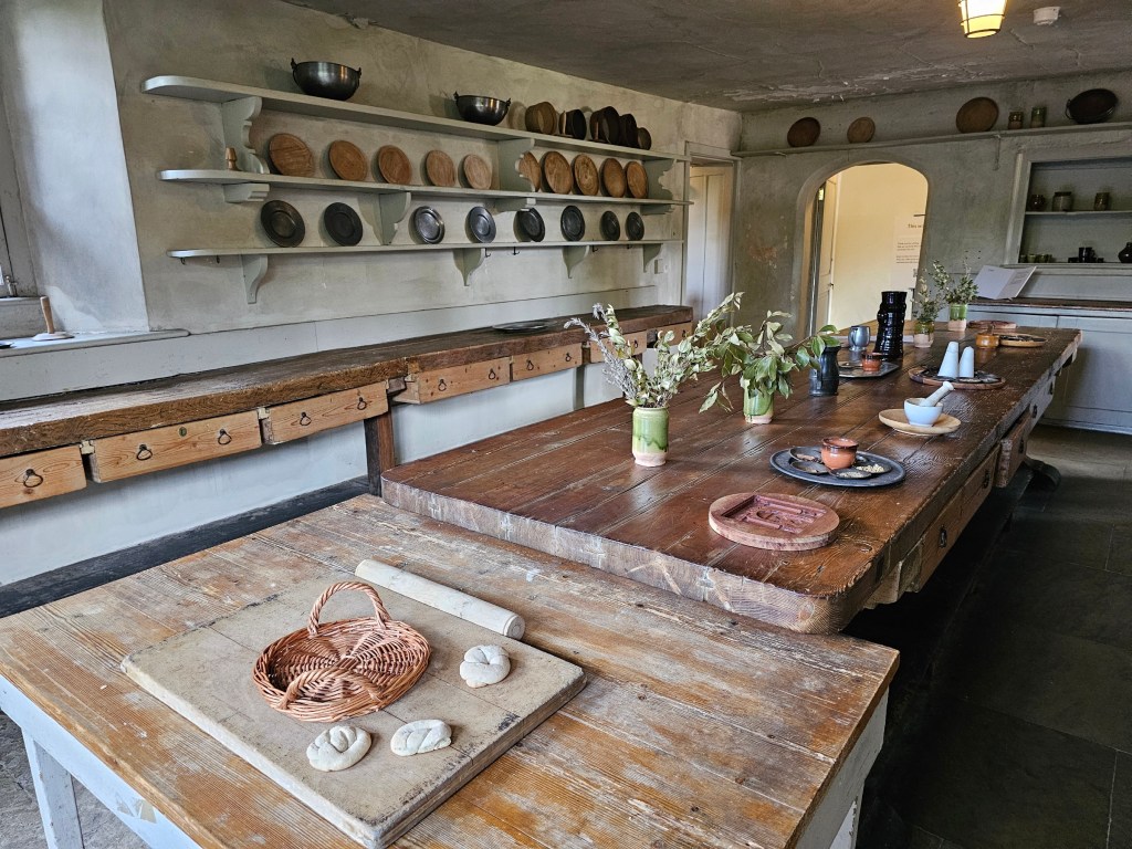 The kitchen in Ham House, London