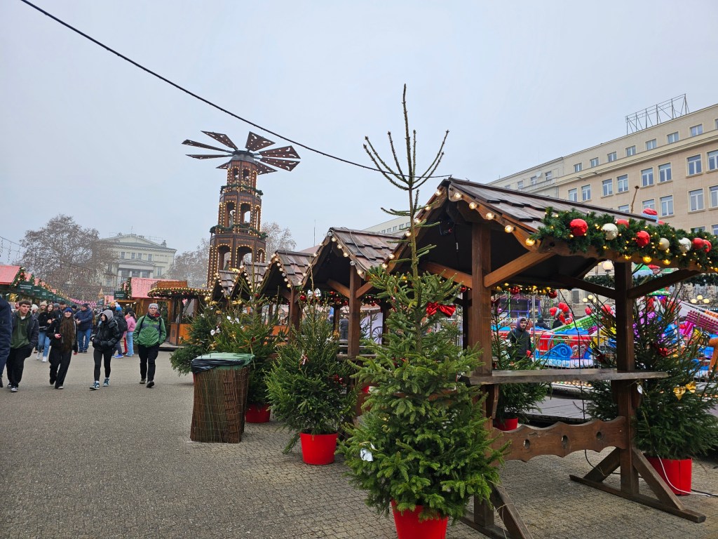 Christmas market in Poznan, Poland