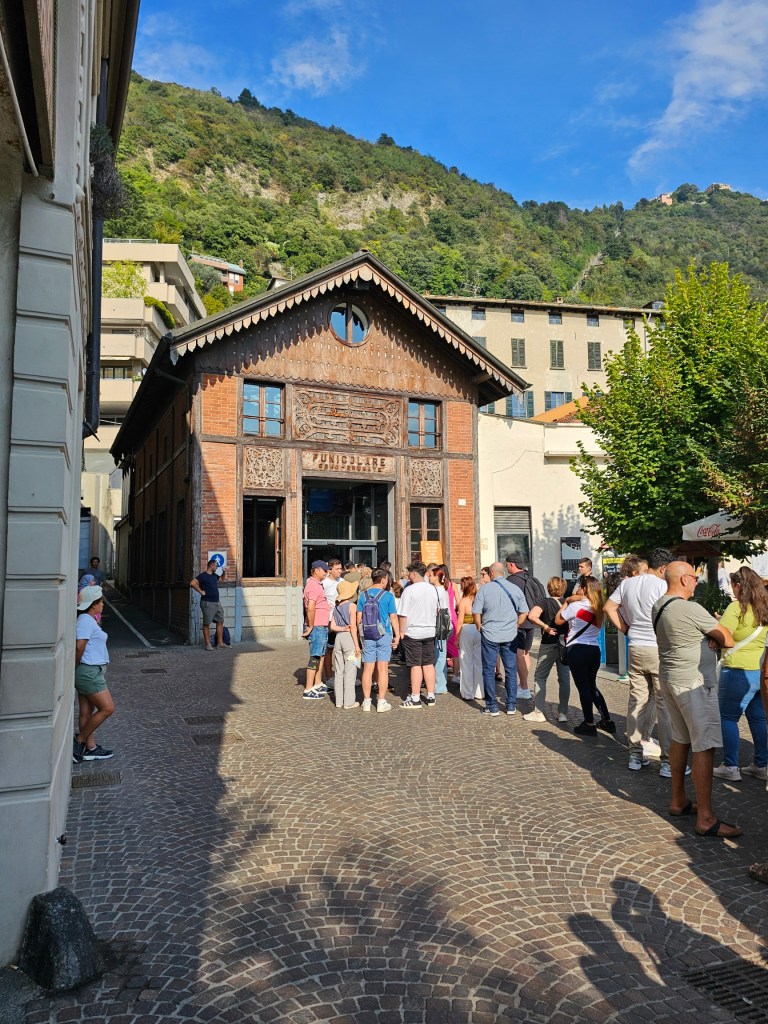 Lower station of the funicular between Como and Brunate