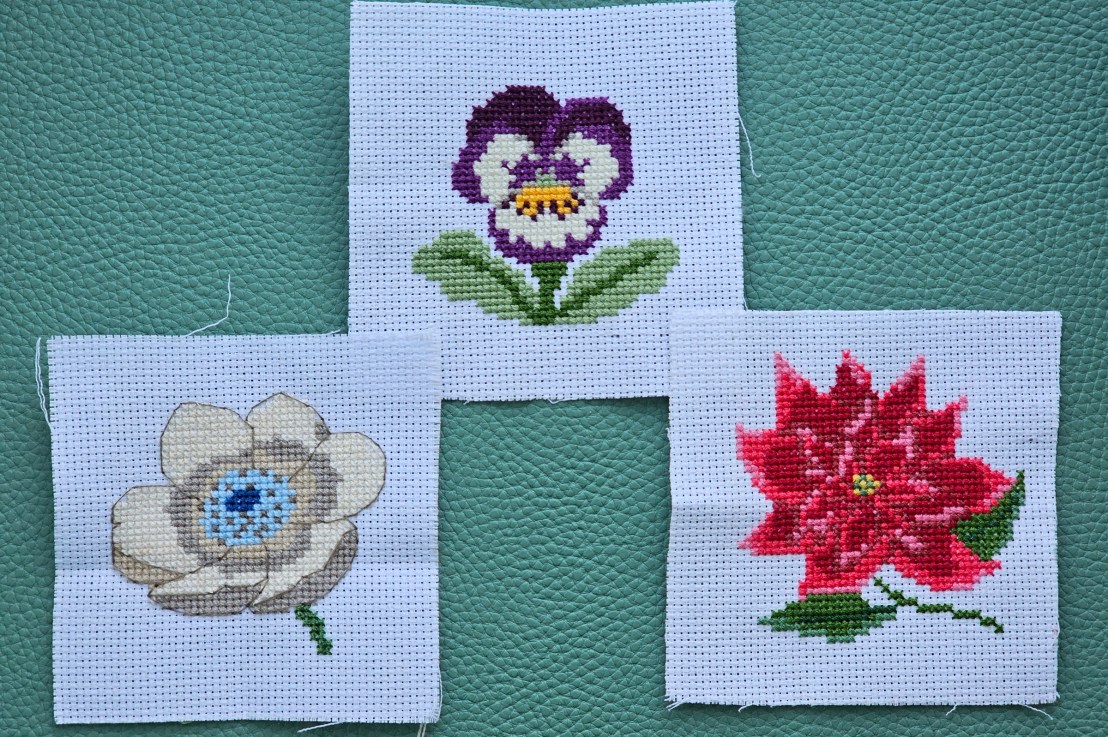 Mini Botanical Cross Stitch Designs – RHS – October, November,&nbsp;December
