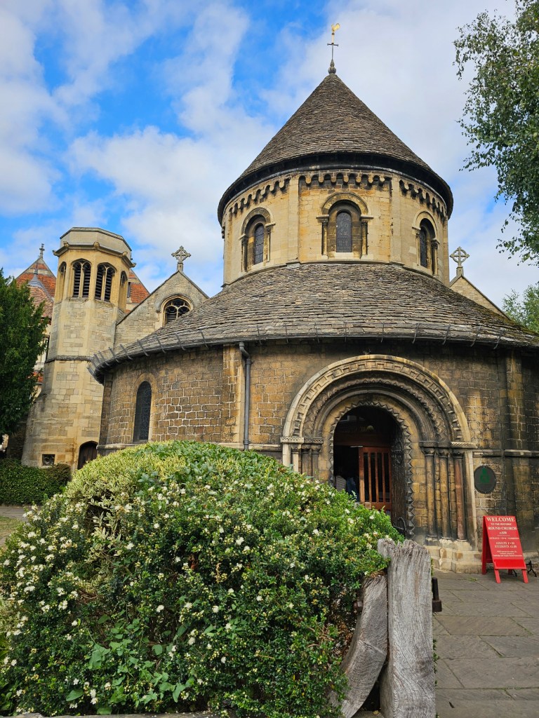 Round church in the centre of Cambridge, England