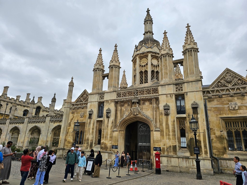 The entrance to King's College, Cambridge