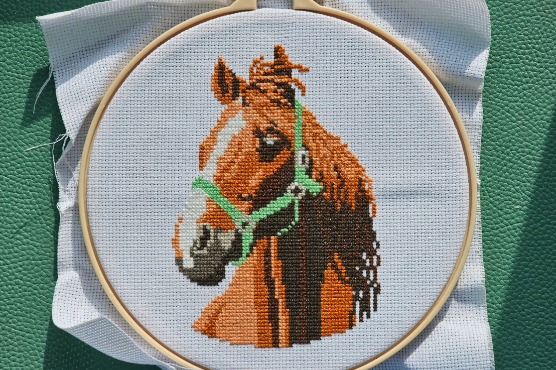 DIY Cross Stitch Set –&nbsp;Horse