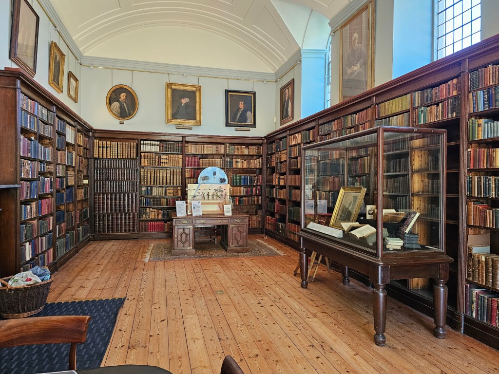 Old library room in Fulham Palace, London