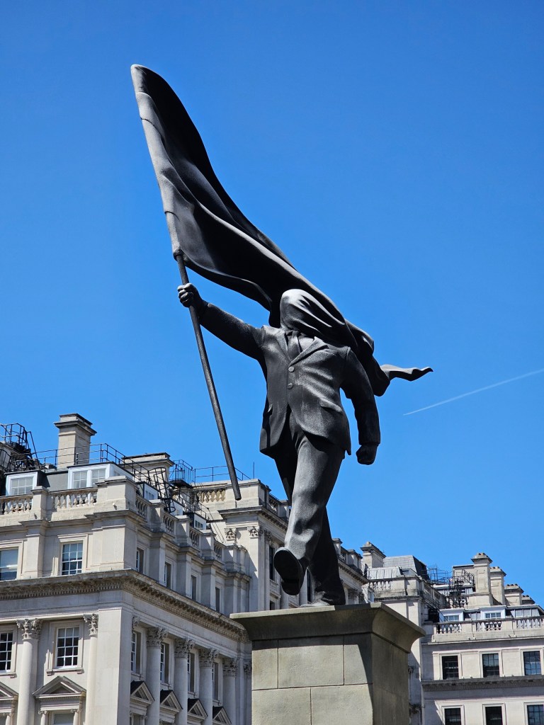 New Banksy monument in central London - Spring 2026