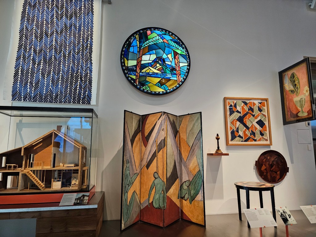 One of the displays in V&A East Museum in Stratford, London