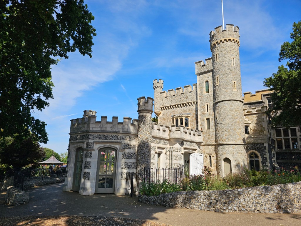 Whitstable Castle seen from the outside