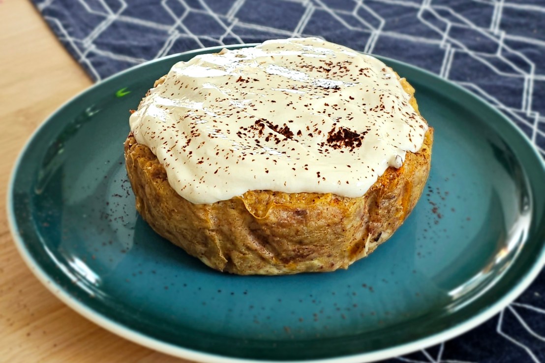 Carrot Cake Baked Oats For One – Easy Protein Recipes – Filling Breakfast&nbsp;Ideas