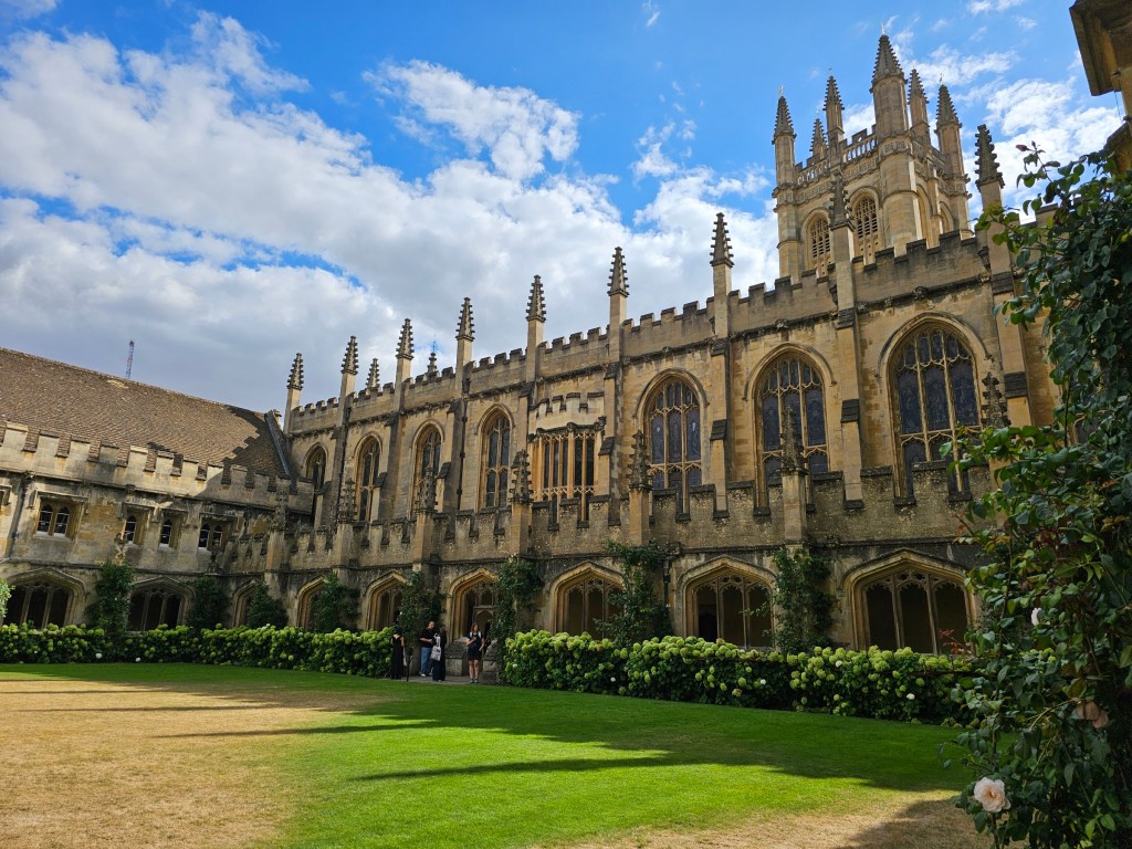 The cloisters of Magdalen College, Oxford