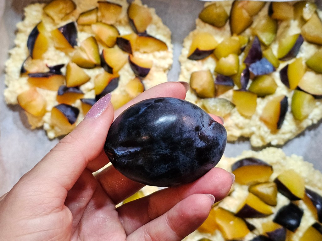Polish style plum used for baking high protein pastries.