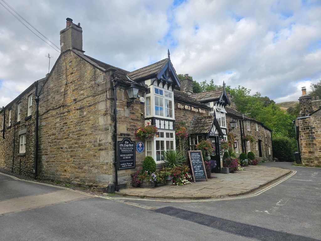The Old Nags Head pub in Edale