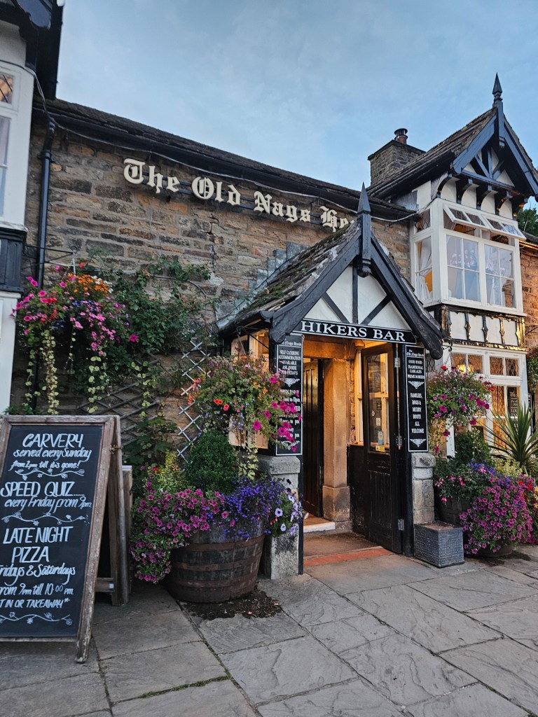 The Old Nags Head pub in Edale